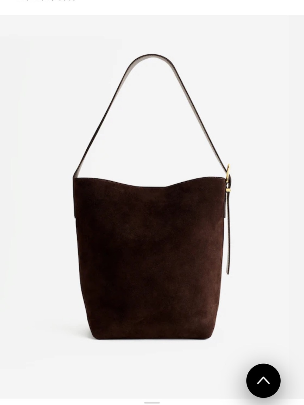 Madewell Suede Bucket Bag